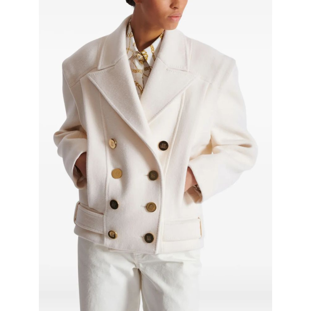 Women's 'Cropped' Peacoat