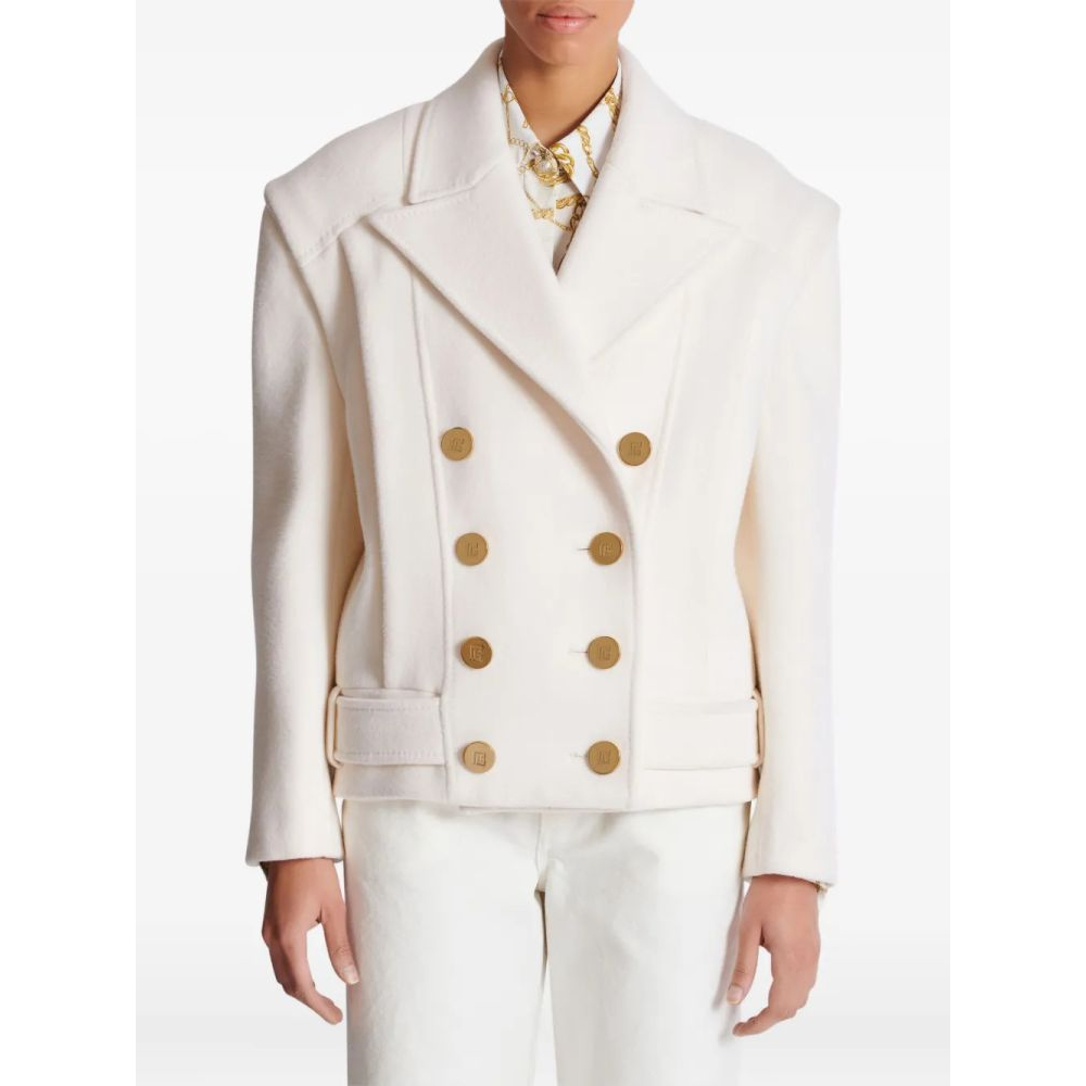 Women's 'Cropped' Peacoat