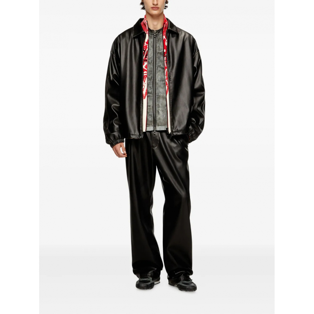 Perfecto 'Zip-Front Panelled' pour Hommes