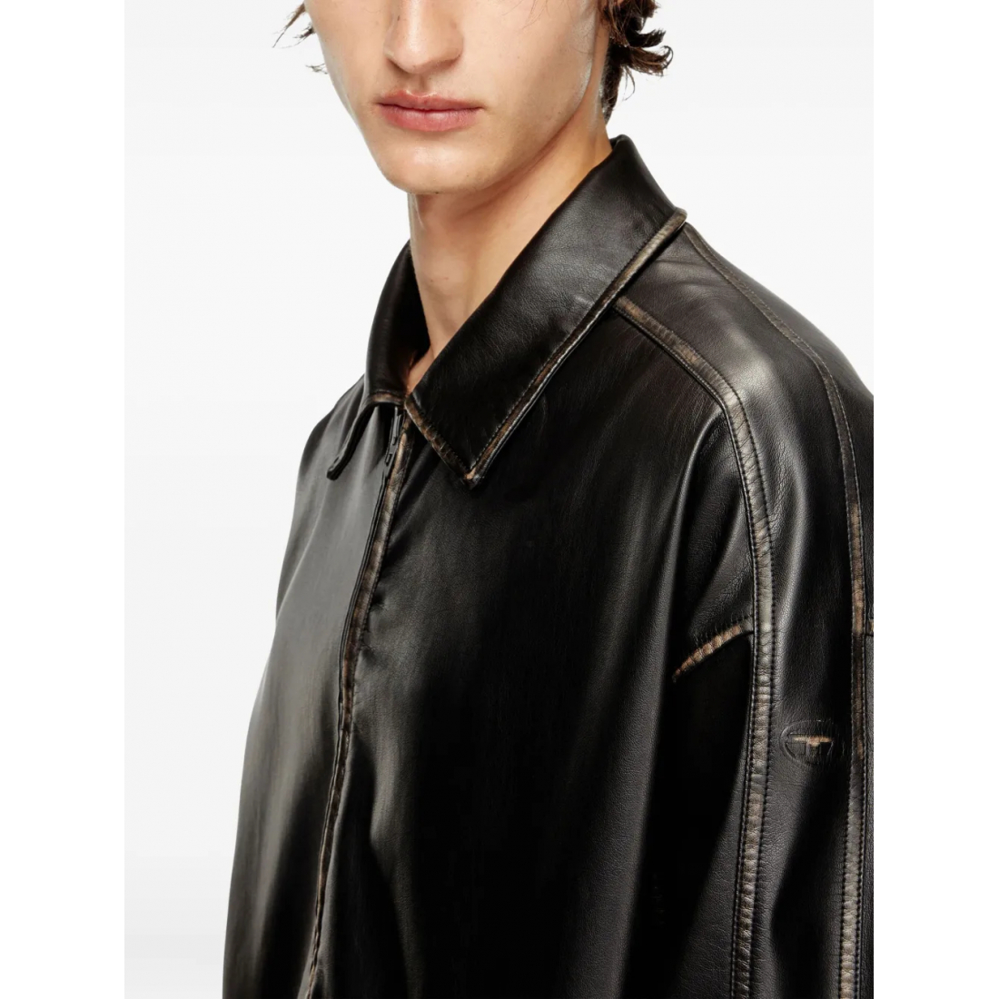 Perfecto 'Zip-Front Panelled' pour Hommes