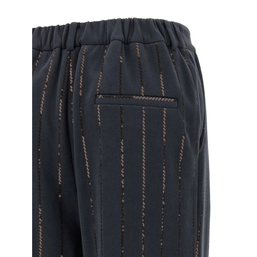 Pantalon 'Dazzling Chalk Stripe Embroidery' pour Femmes