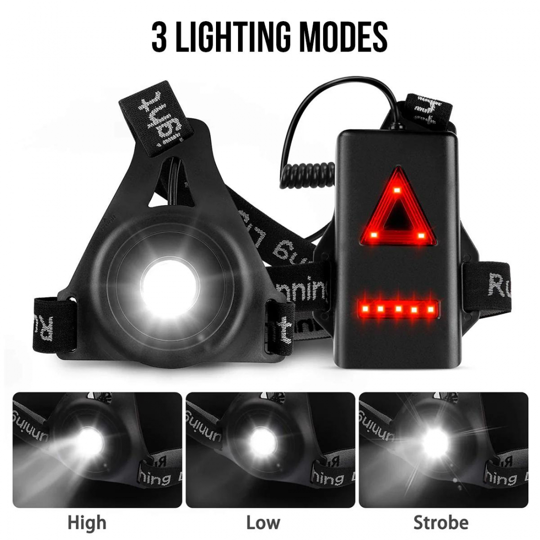 'Safelt Sport With LED Lights' Harness