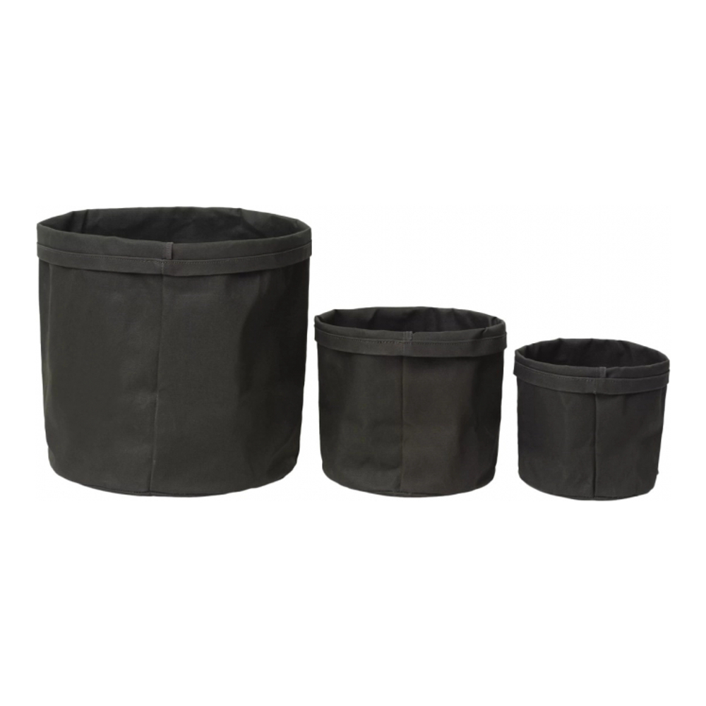 'Front Logo Patch' Ölzeug-Untertasse - 3 Stücke