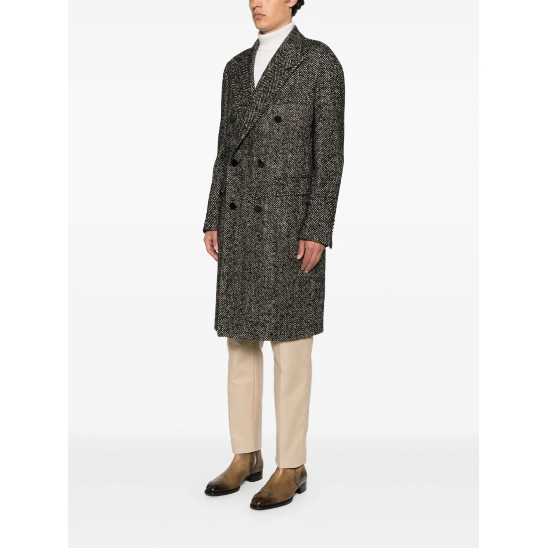 Manteau 'Double-Breasted' pour Hommes