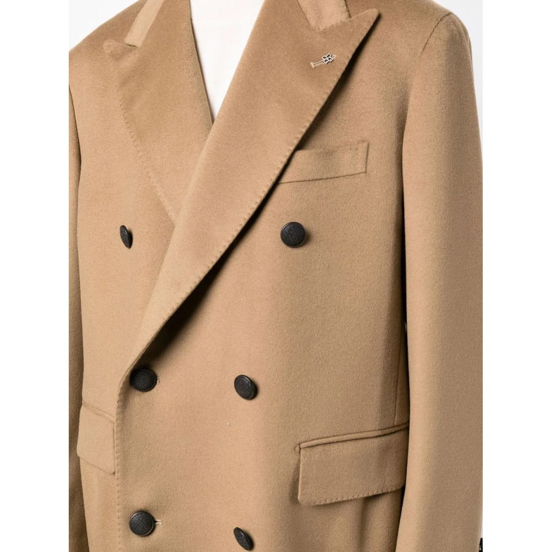 Manteau 'Peak-Lapels Double-Breasted' pour Hommes