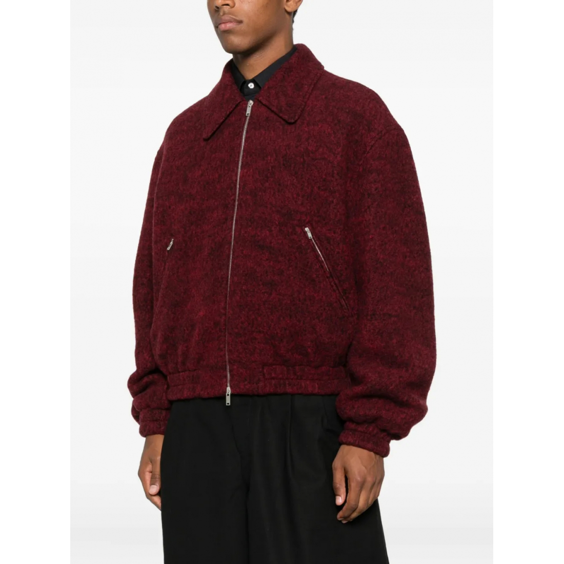 Blouson bomber 'Knitted' pour Hommes