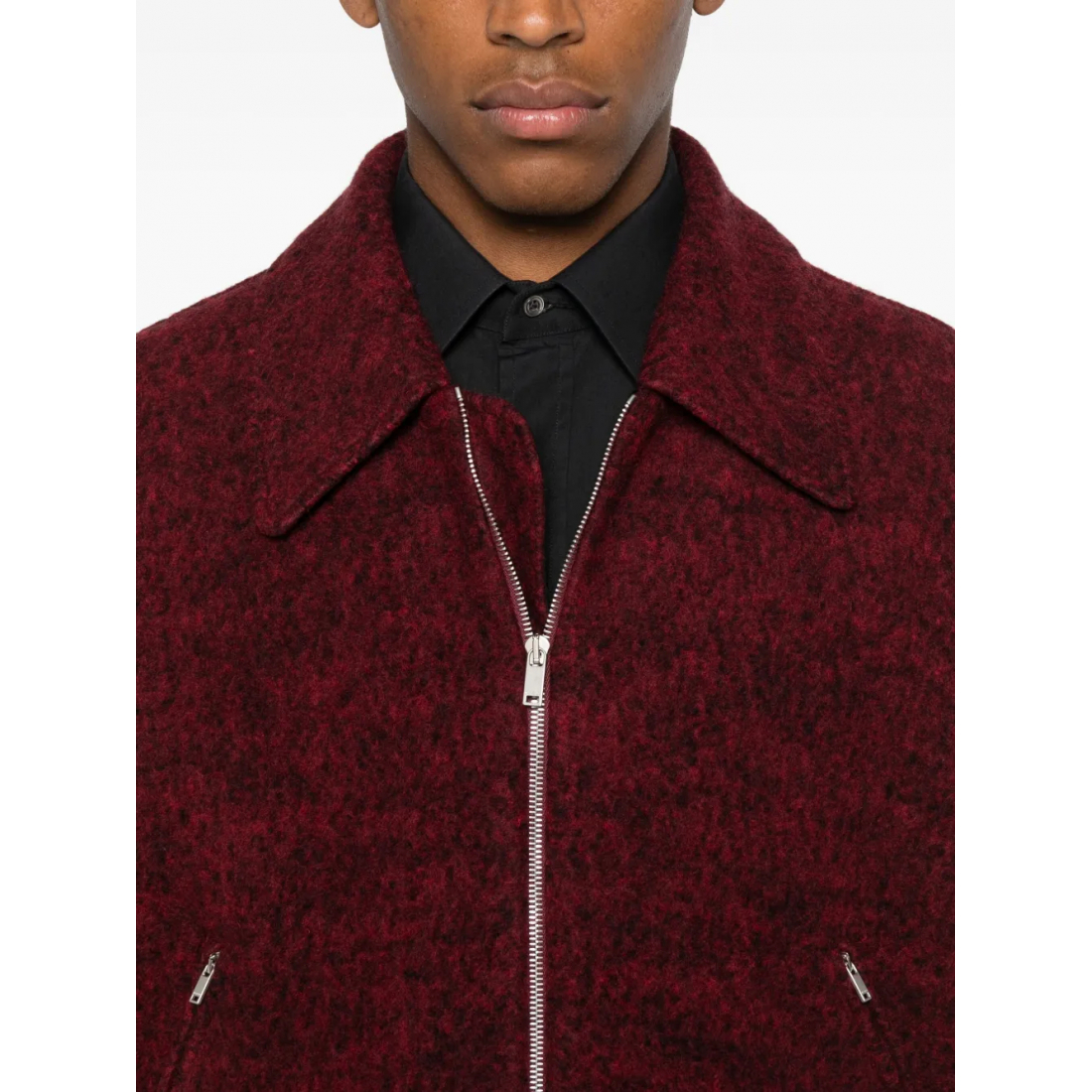 Blouson bomber 'Knitted' pour Hommes