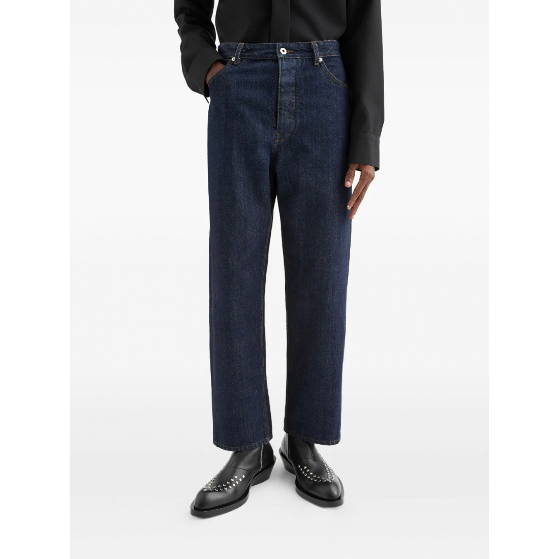 Men's 'Logo-Patch' Jeans