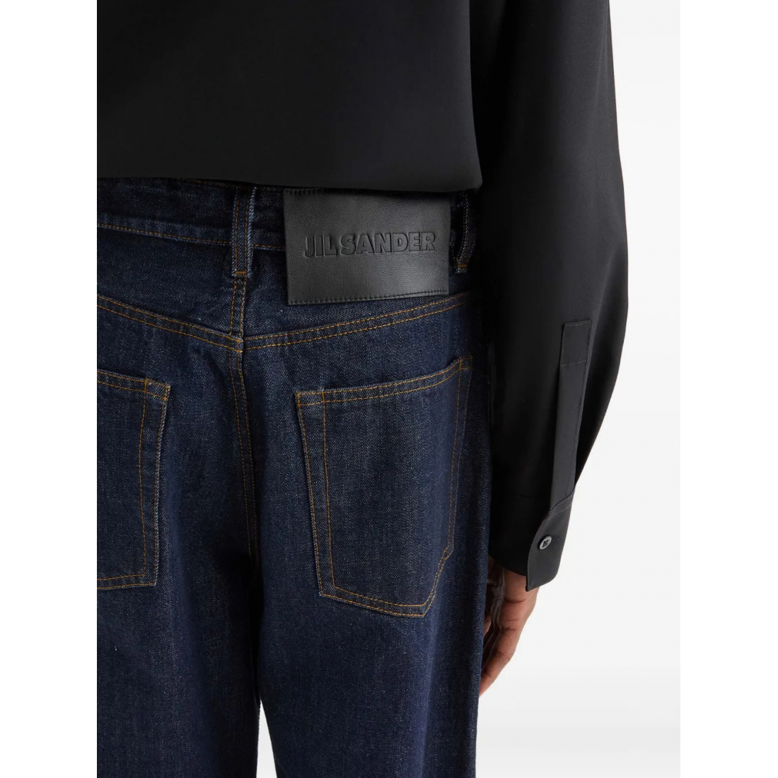 Men's 'Logo-Patch' Jeans