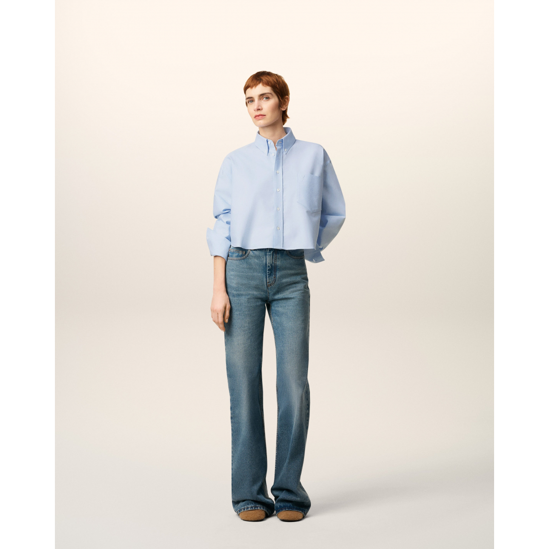 Chemise 'Cropped' pour Femmes