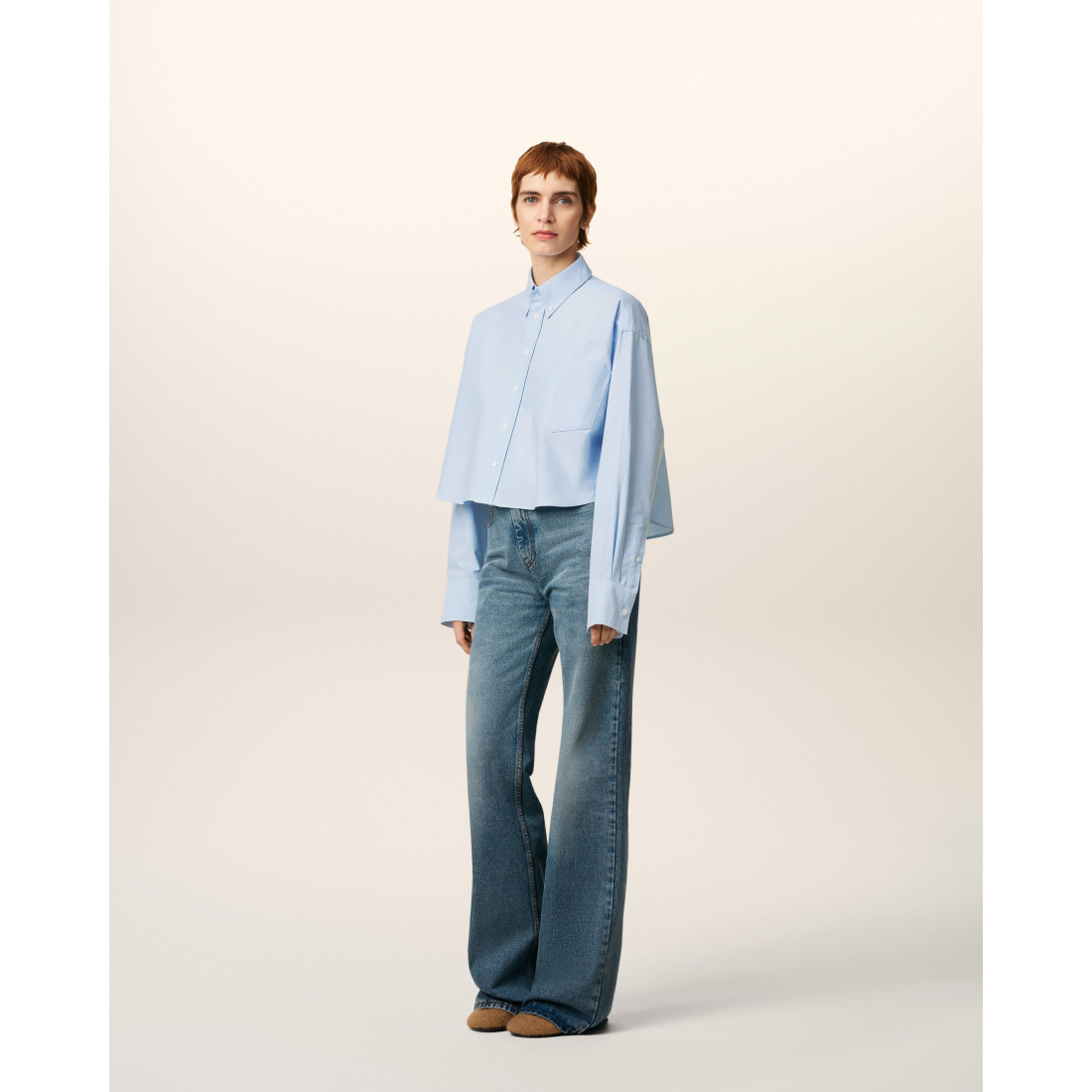 Chemise 'Cropped' pour Femmes