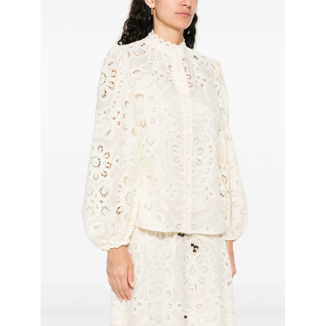 Women's 'Floral-Embroidered' Shirt