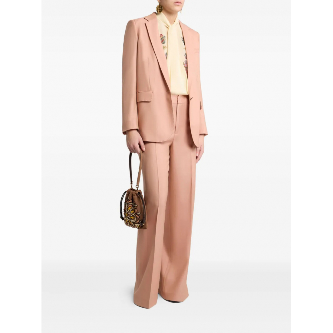 Blouse à manches longues 'Floral-Print Blouse' pour Femmes