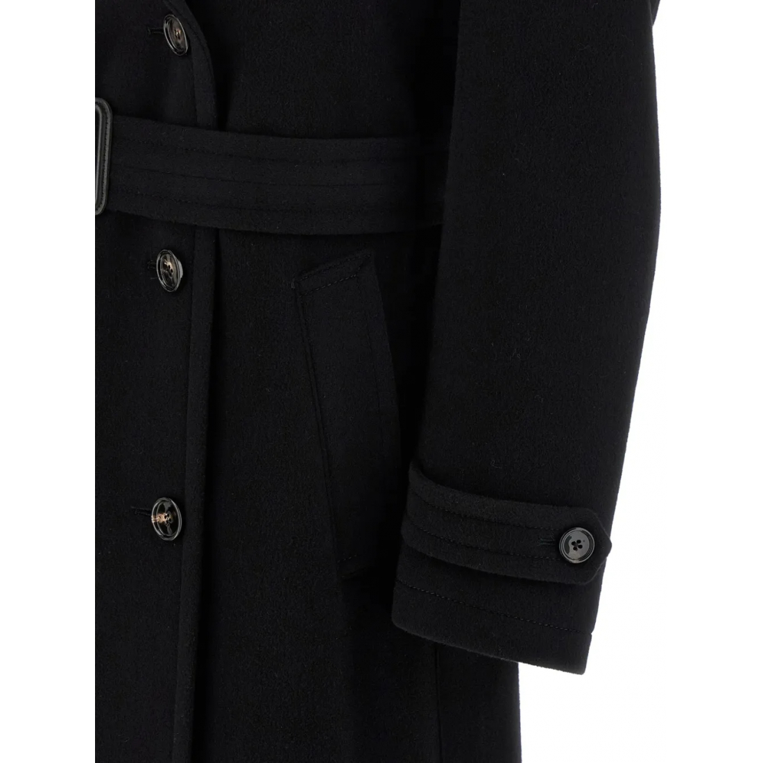 Manteau à ceinture 'Double-Breasted Belted' pour Femmes