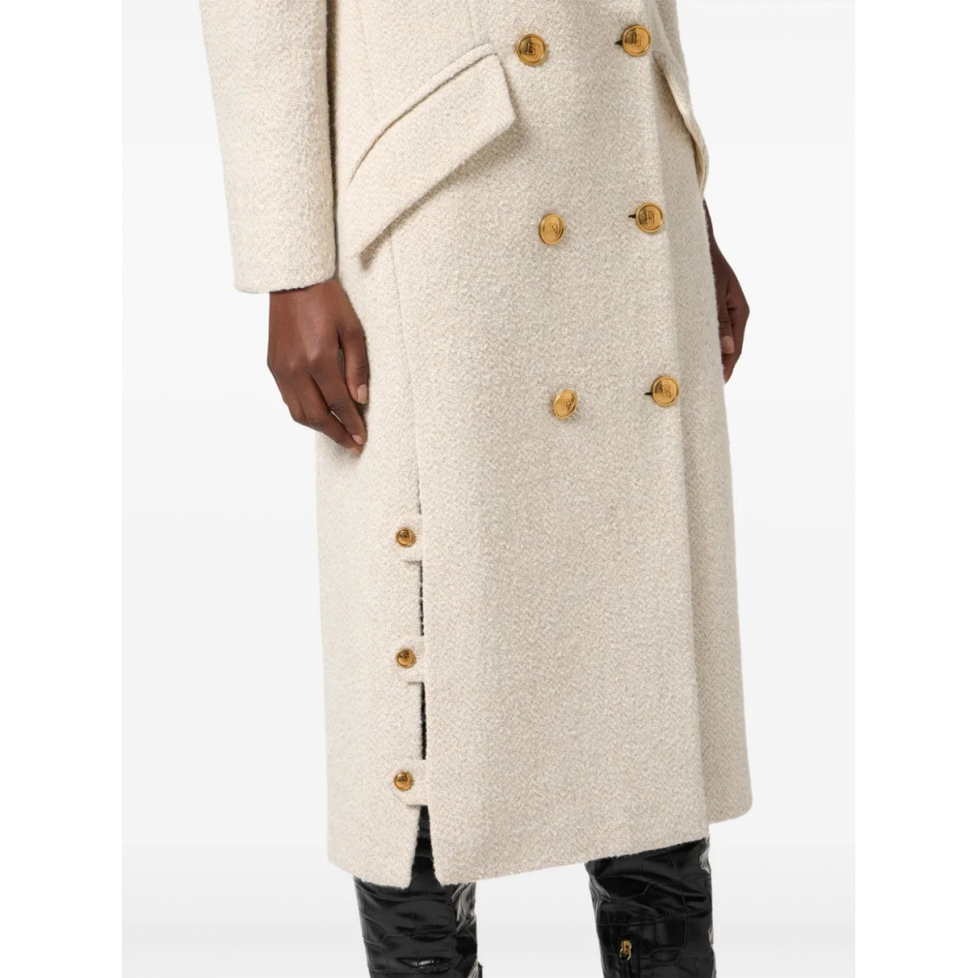 'Double-Breasted' Mantel für Damen