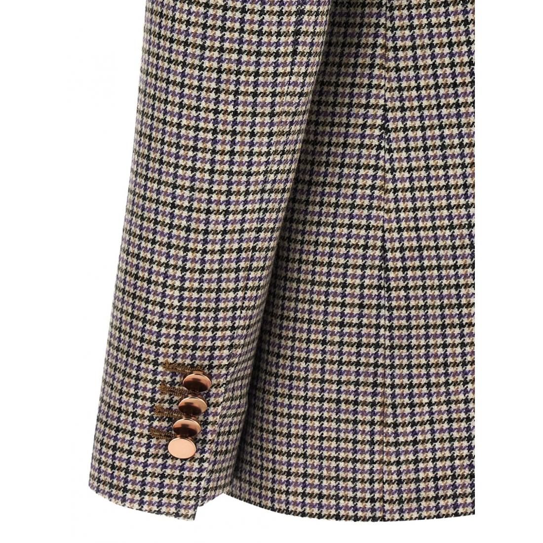 Blazer 'Double-Breasted Houndstooth' pour Femmes