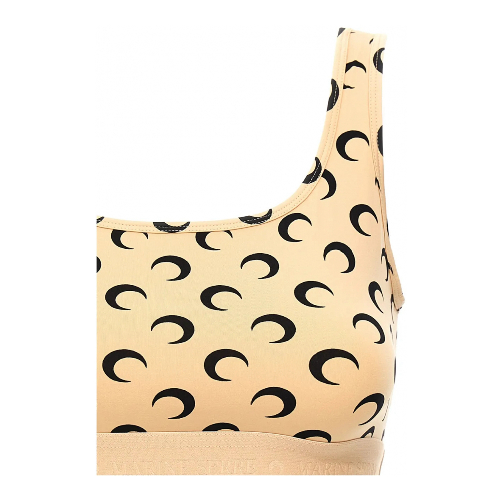 Brassière 'Crescent Moon-Print' pour Femmes