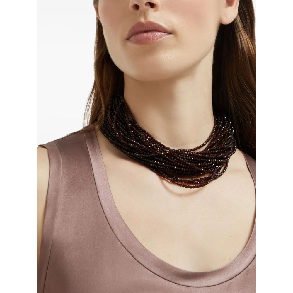 Women's 'Multi-Strand Beaded' Choker