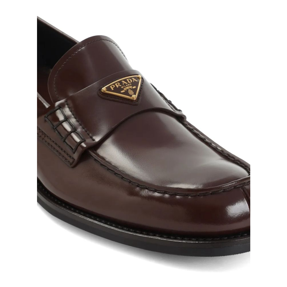 'Logo-Plaque' Halbschuhe für Herren