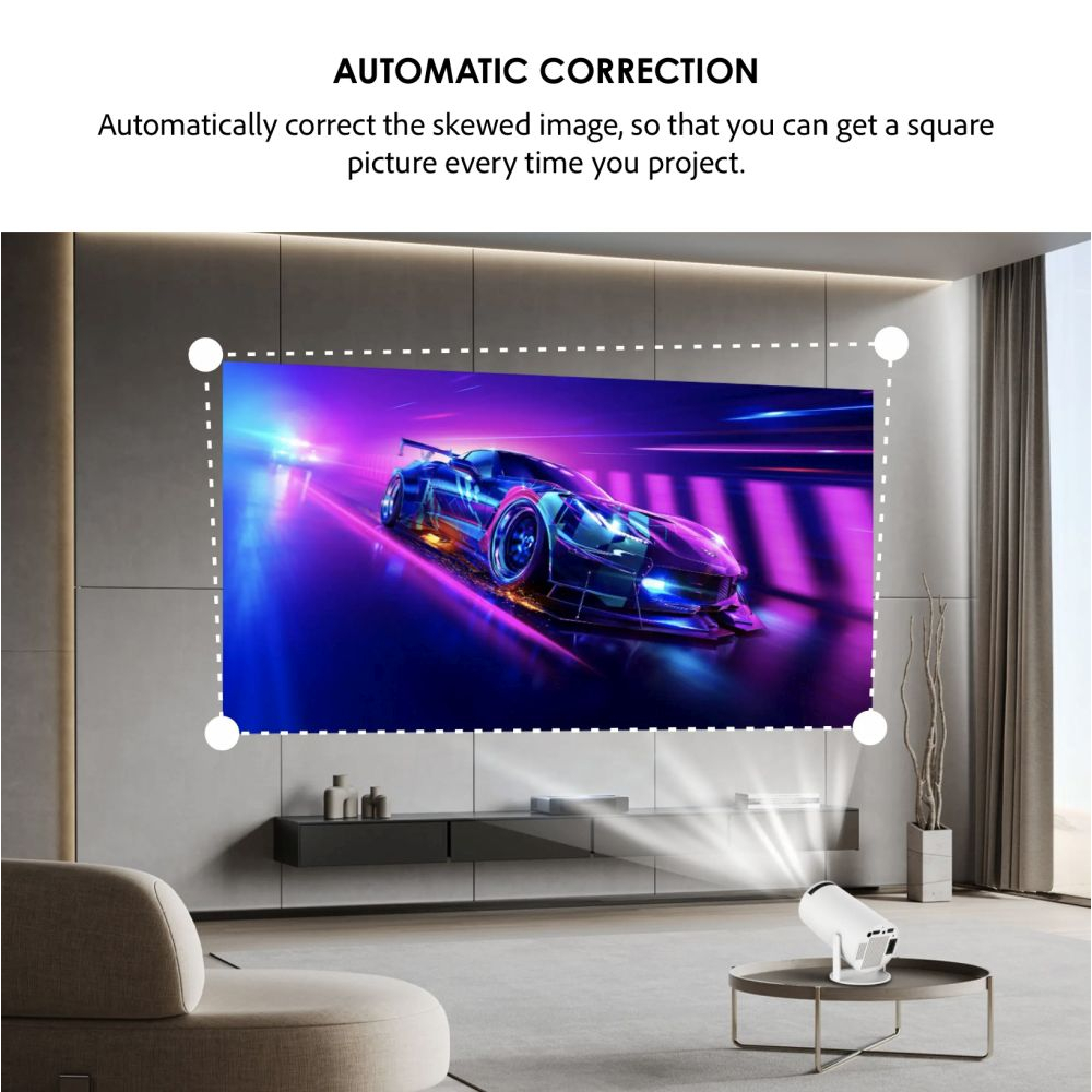 Wireless 4K Projector - White