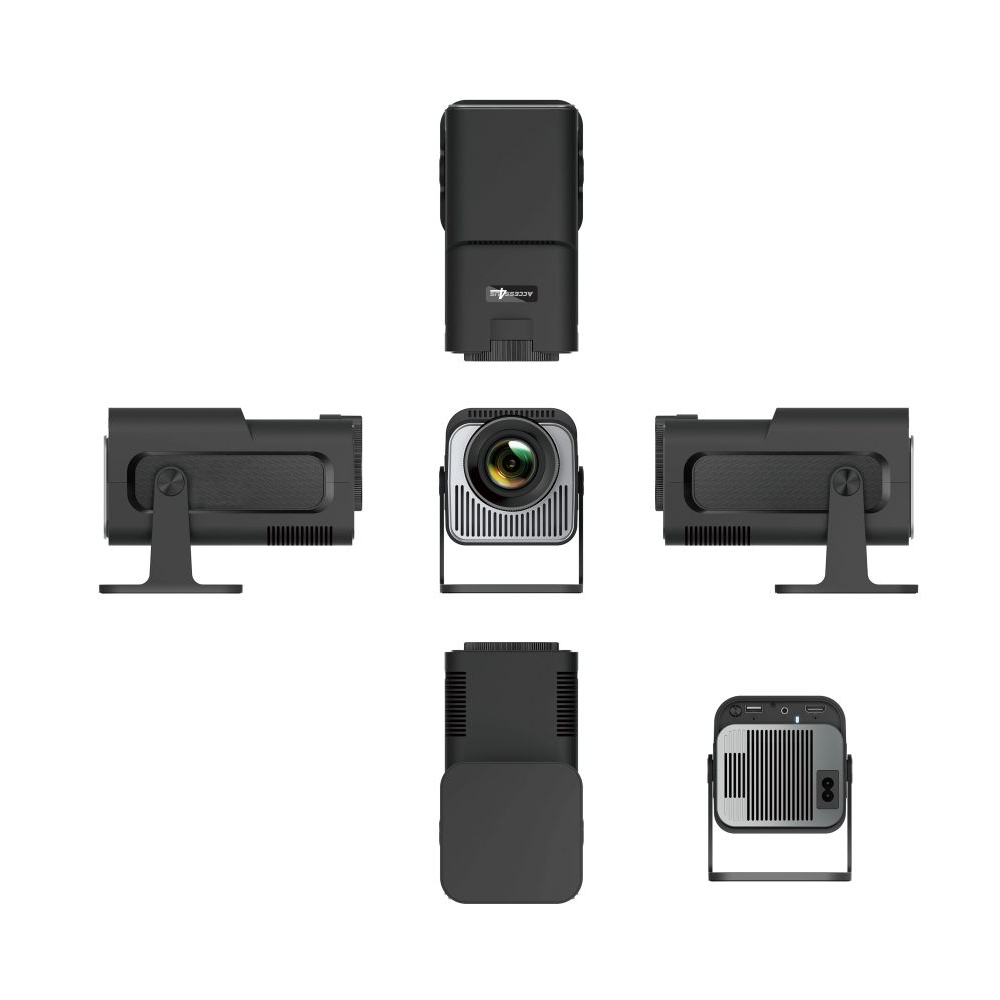 Full HD Home Cinema Projector - Wi-Fi - Compatible with iOS and Android - Black