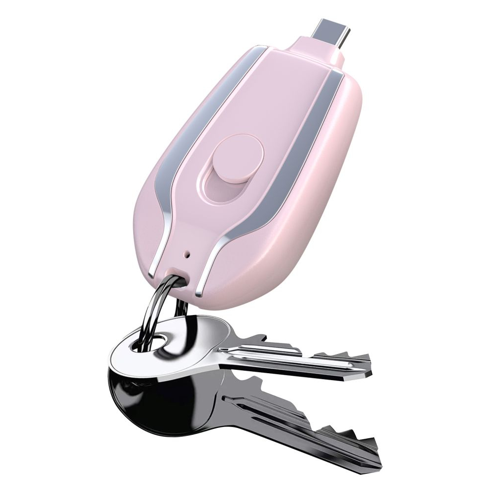 USB-C Keychain Battery – Pink