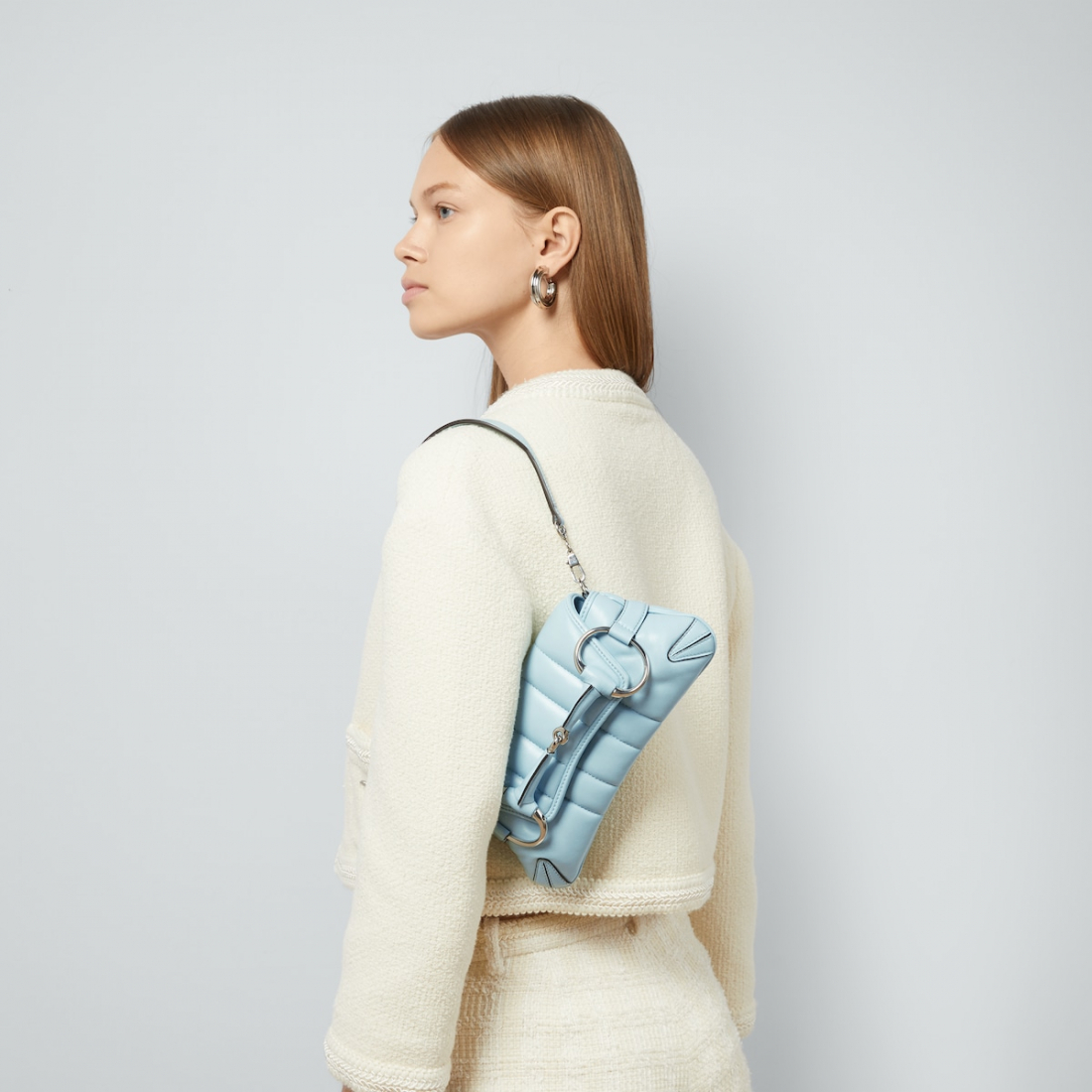 Women's 'Horsebit Chain Small' Shoulder Bag