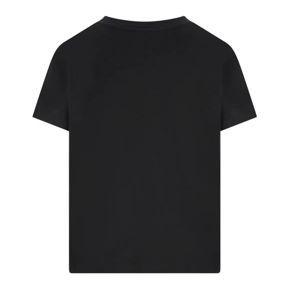 'Logo-Print' T-Shirt für Damen