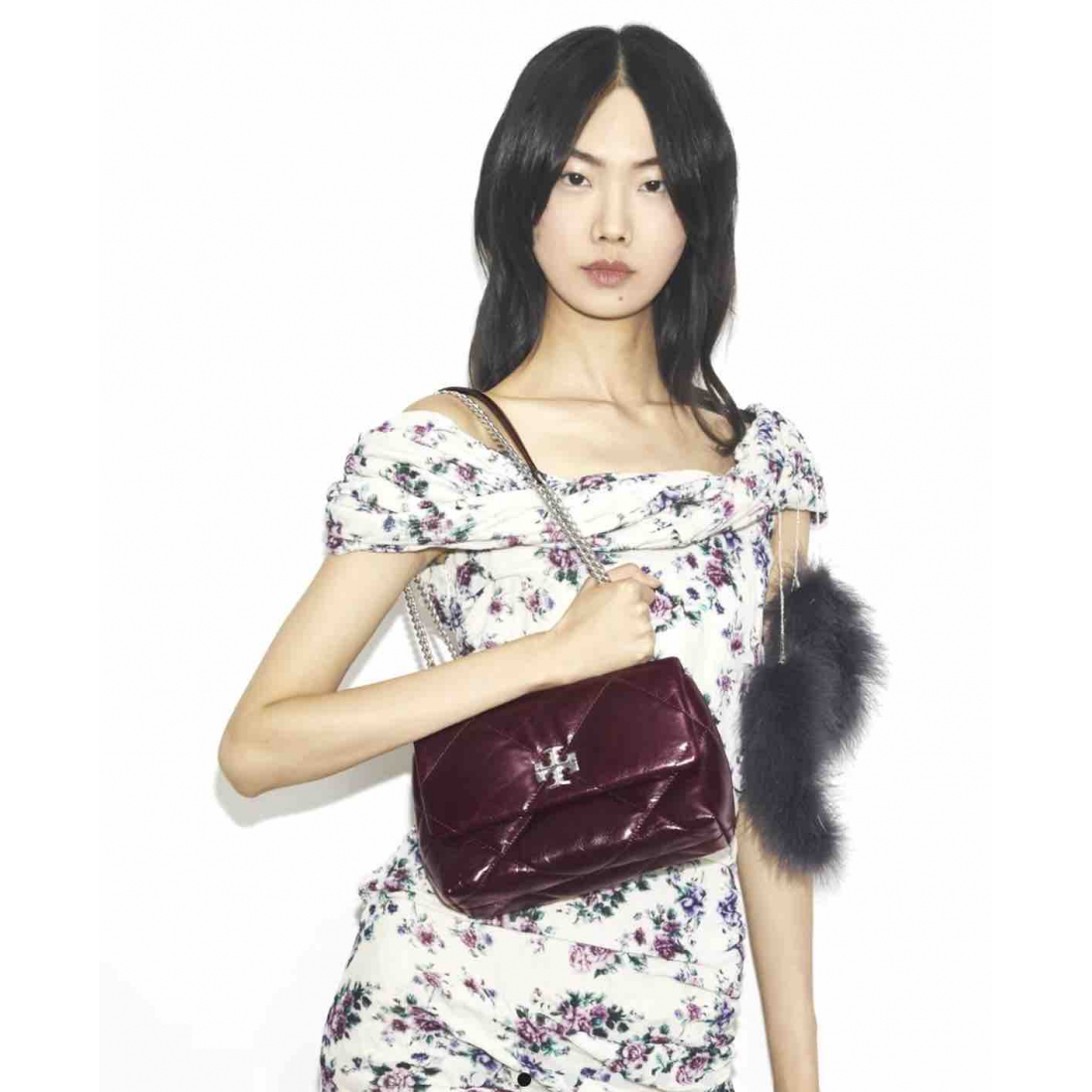 Women's 'Kira Diamond' Shoulder Bag