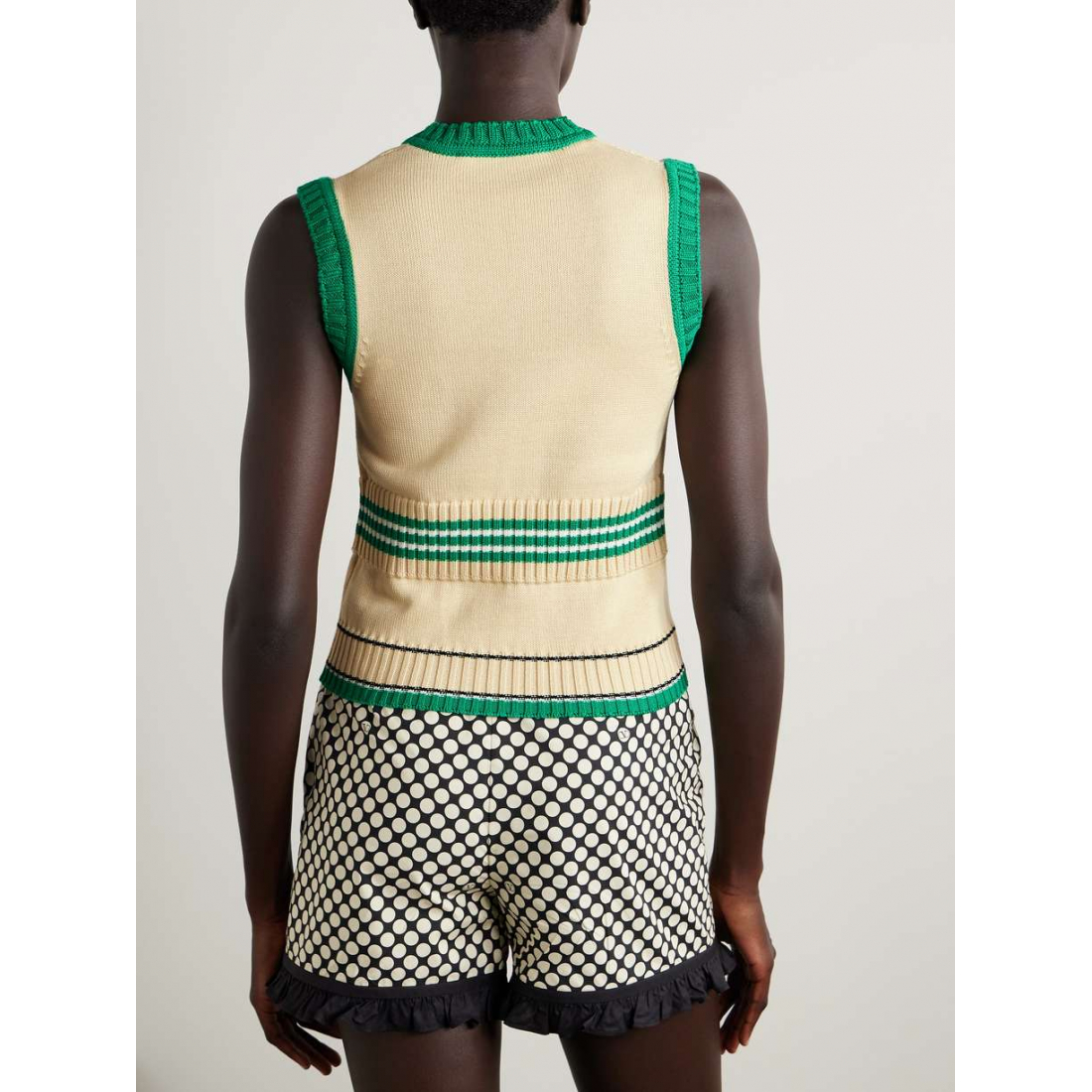 'Intarsia-Knit' Weste für Damen