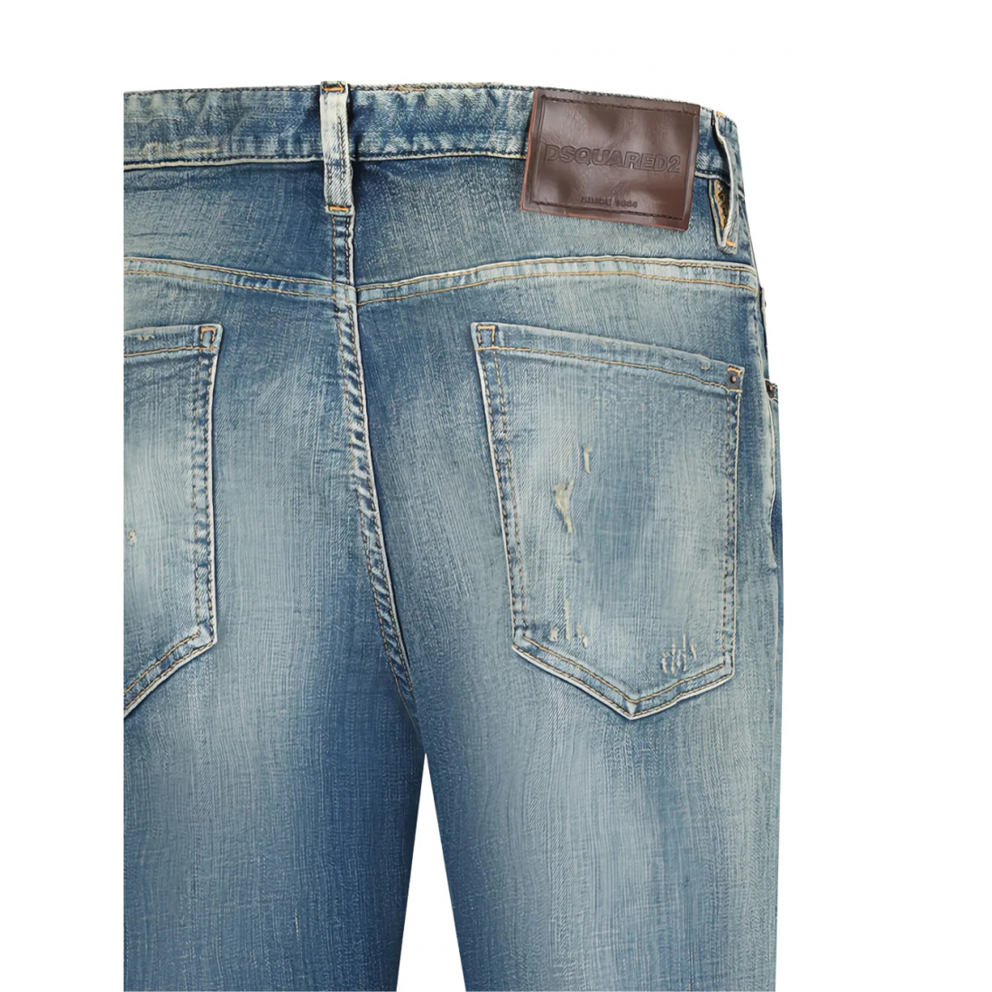 Men's 'Faded-Wash Distressed' Jeans