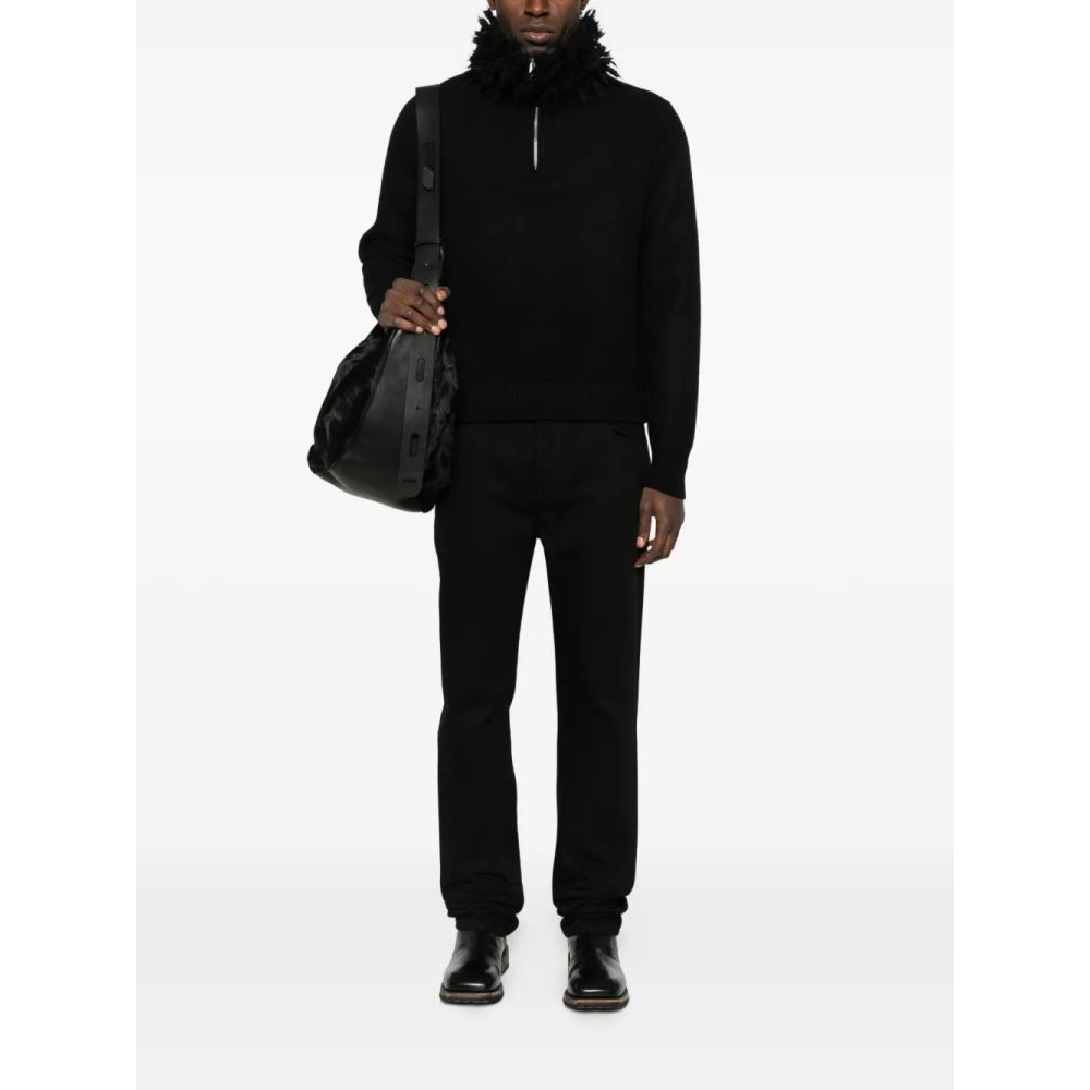 Pull 'Fringed-Collar' pour Hommes