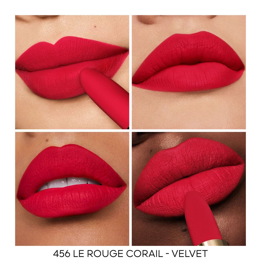 'Rouge G Mat Velours' Lipstick Refill - 456 Le Rouge Corail 3.5 g