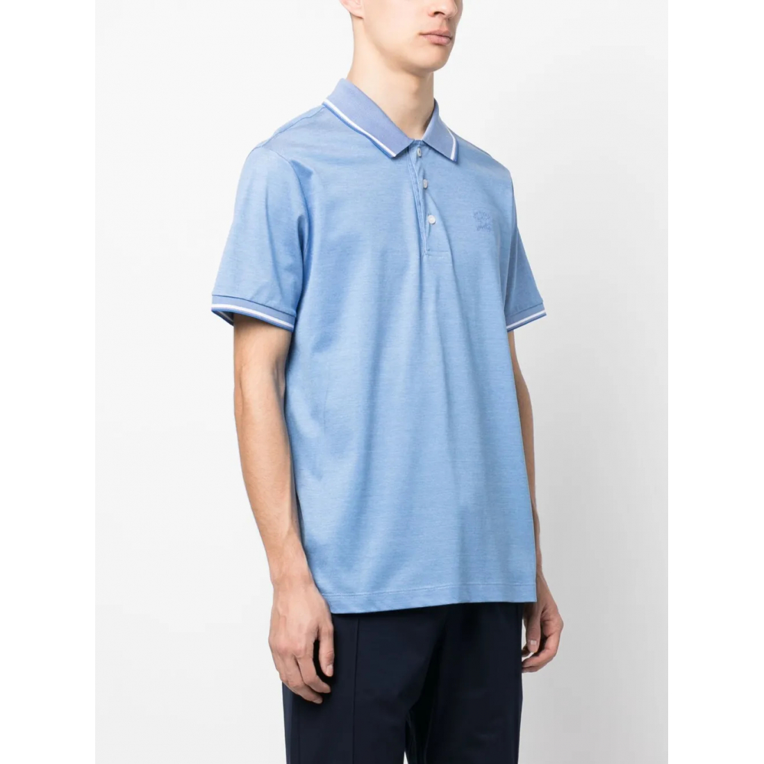 Men's 'Embroidered-Logo' Polo Shirt