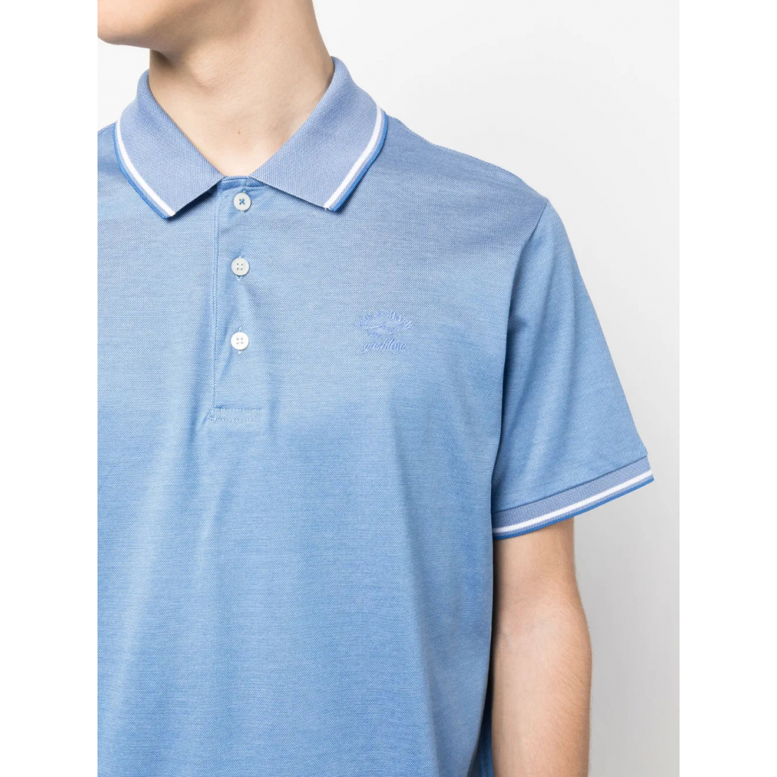 Men's 'Embroidered-Logo' Polo Shirt