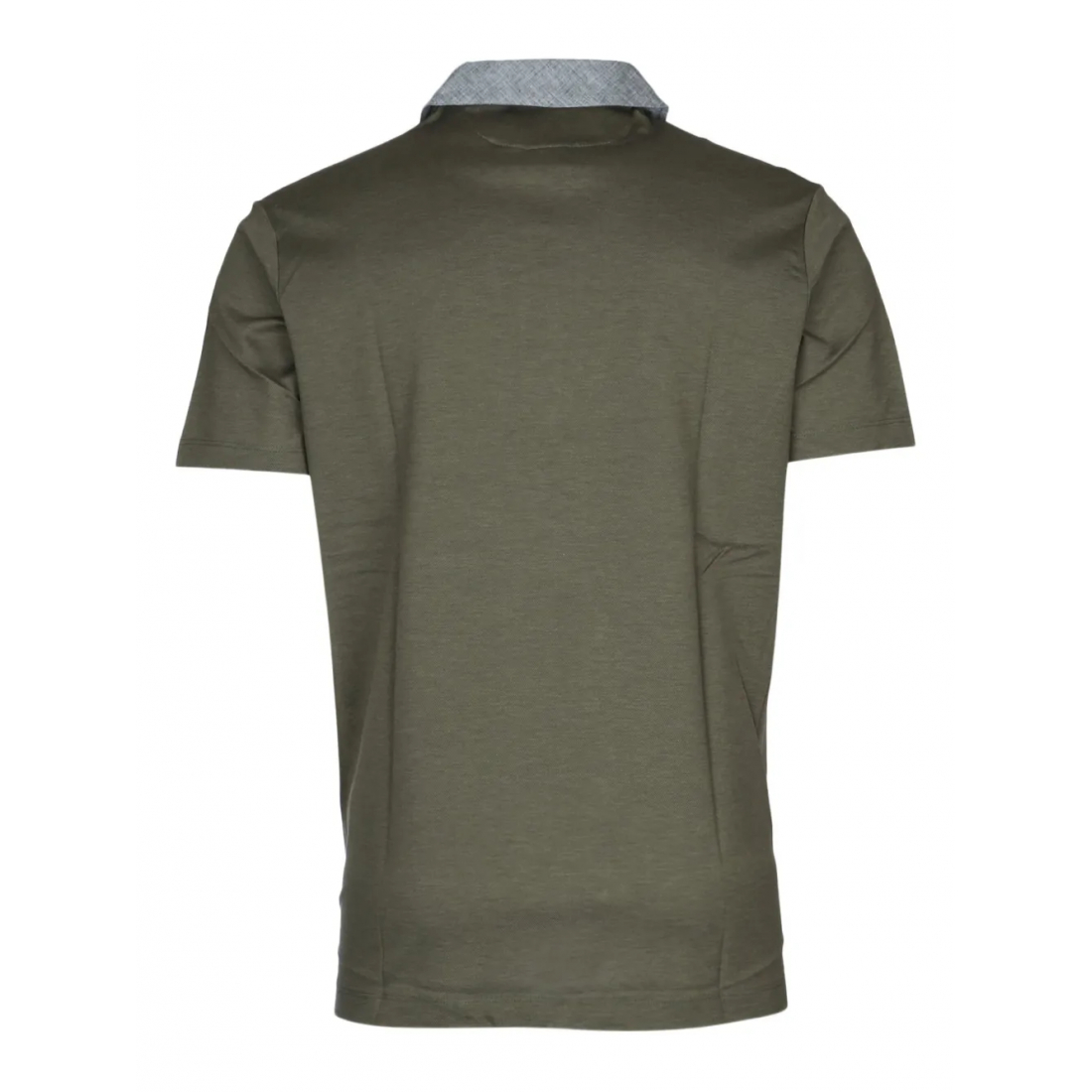 Men's 'Contrast-Collar' Polo Shirt