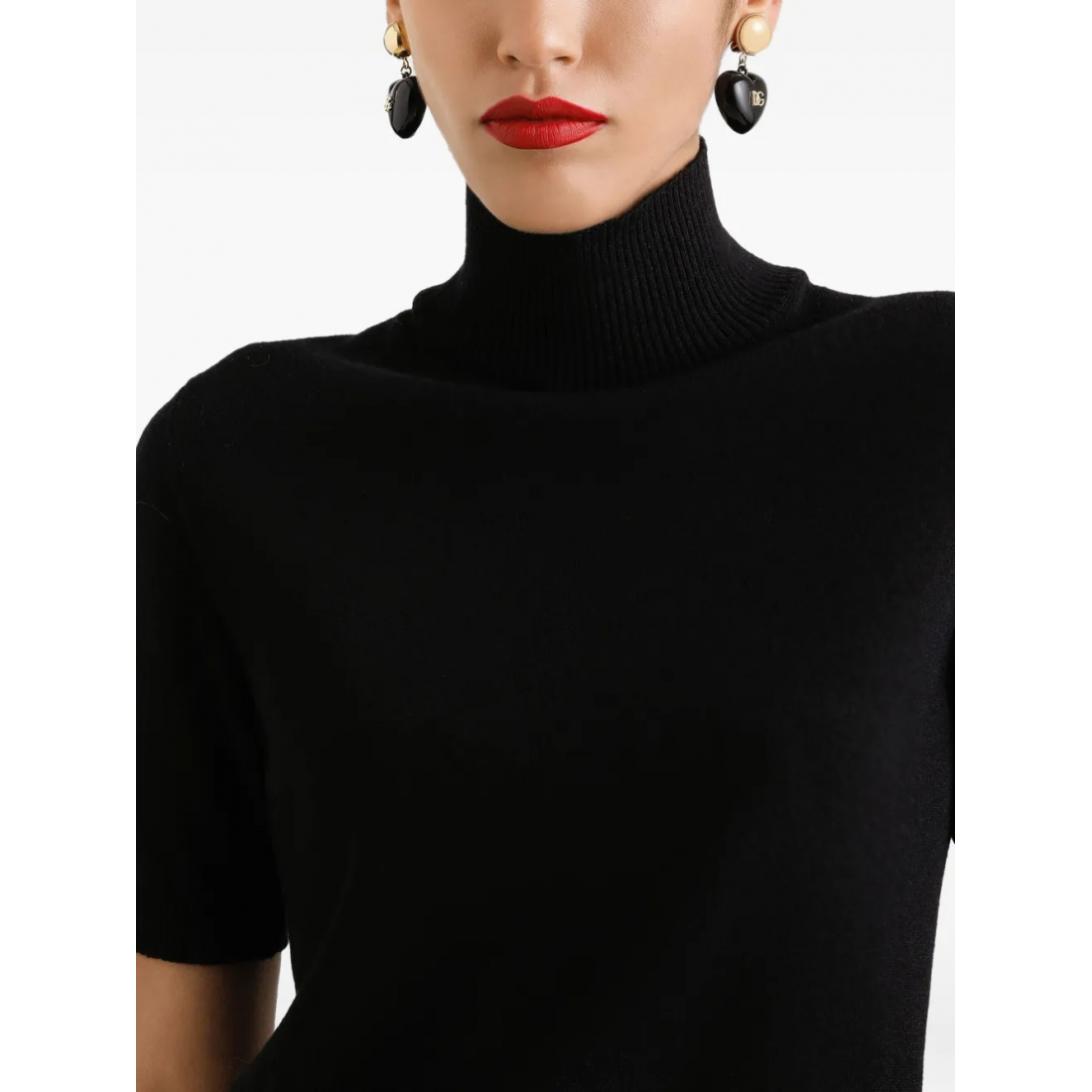 Women's 'Short-Sleeve' Turtleneck Sweater