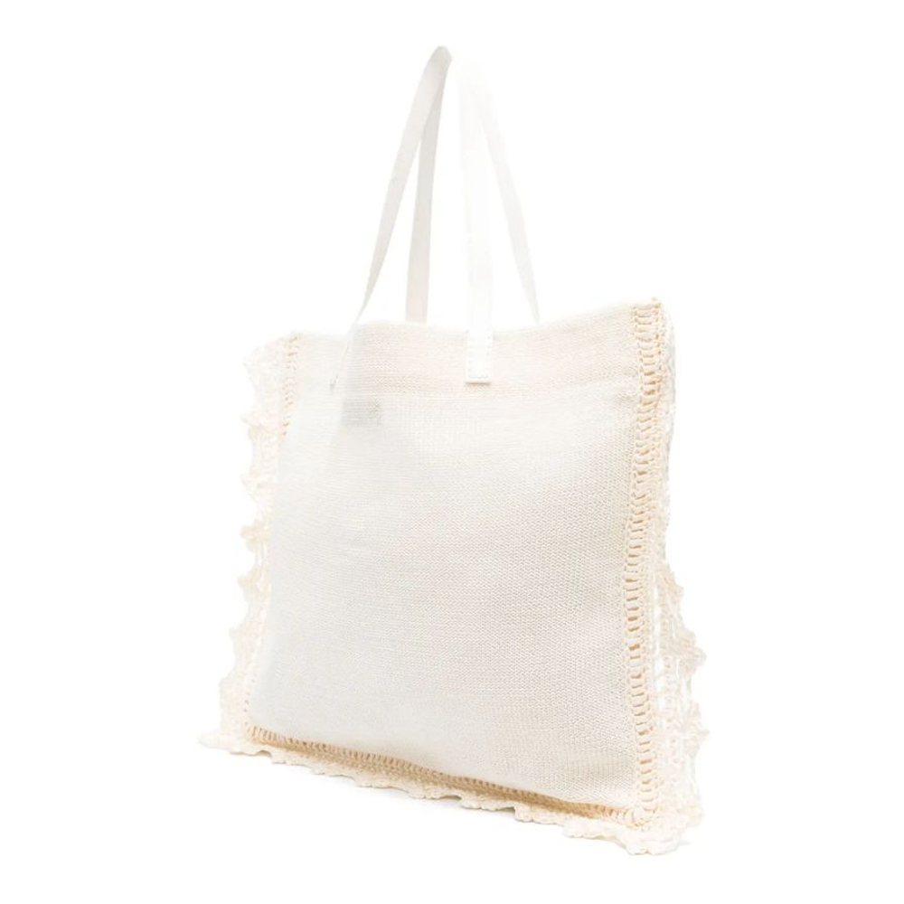 Women's 'Crochet' Shopping Bag