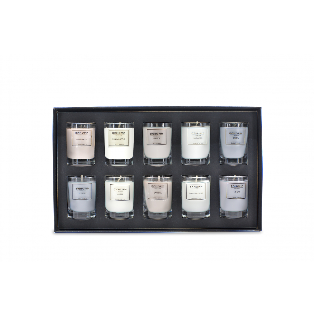 'Discovery' Candle Set - Elegant Escape 360 g, 10 Pieces