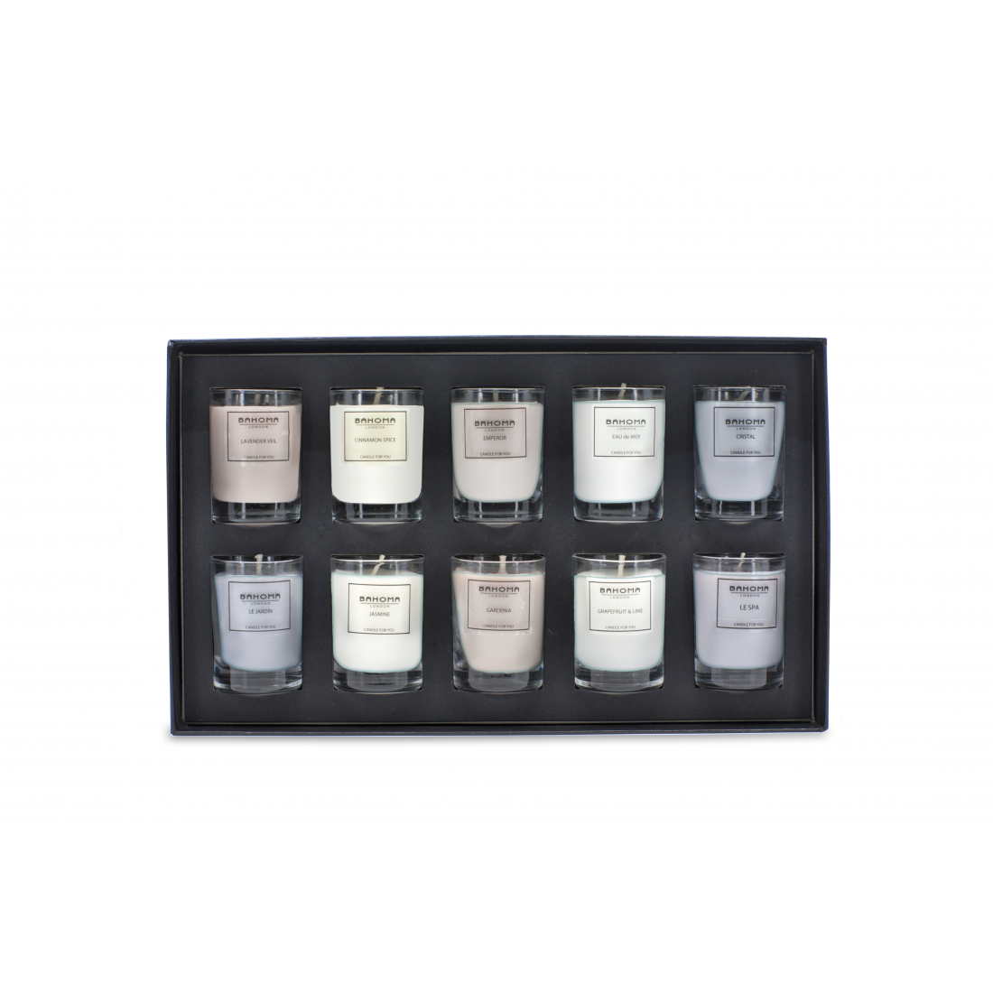 'Discovery' Candle Set - Elegant Escape 360 g, 10 Pieces