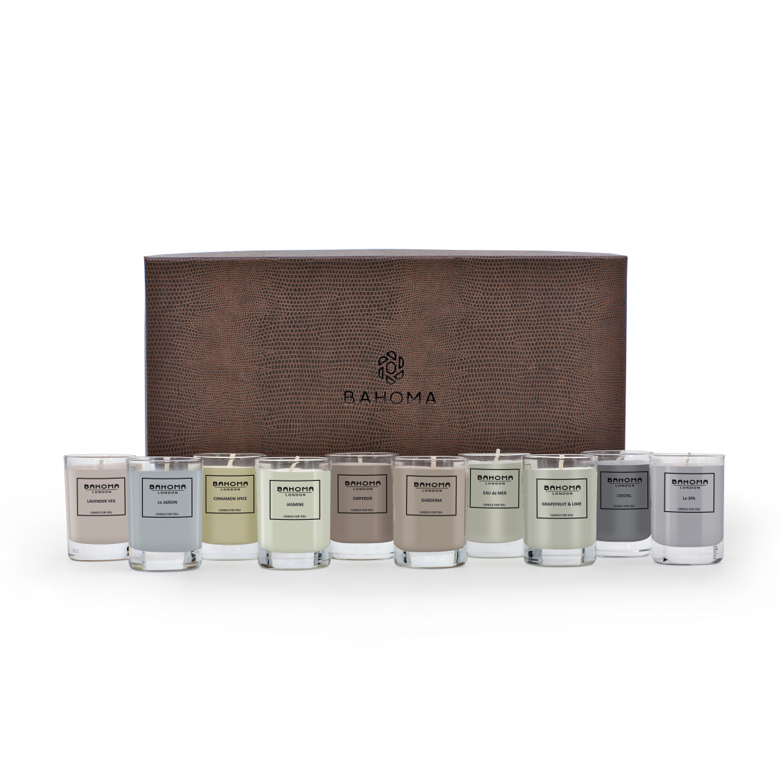 'Discovery' Candle Set - Elegant Escape 360 g, 10 Pieces