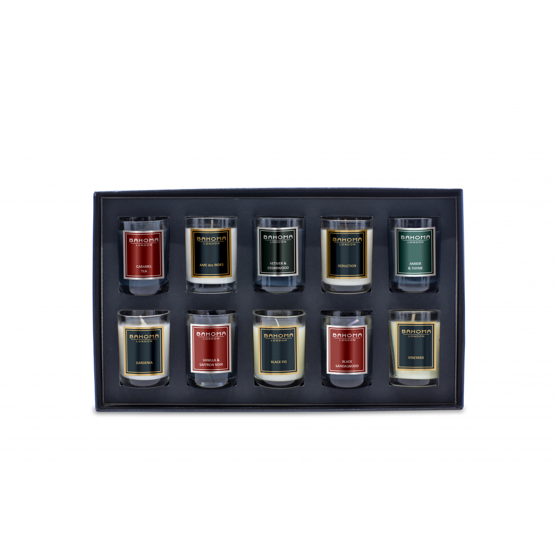 Set de bougies 'Discovery' - Midnight Allure 360 g, 10 Pièces