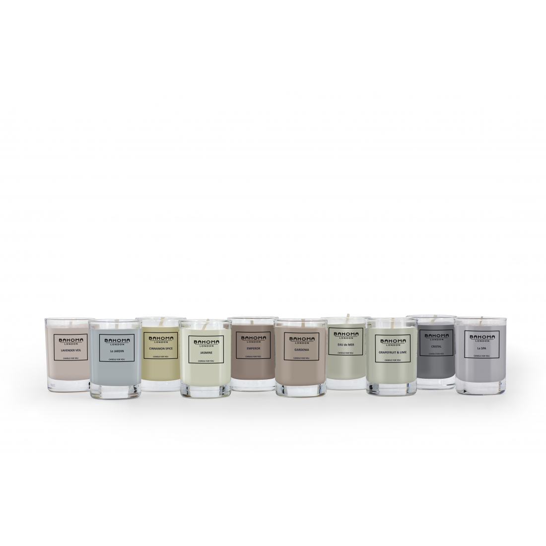 'Discovery' Candle Set - Elegant Escape 360 g, 10 Pieces