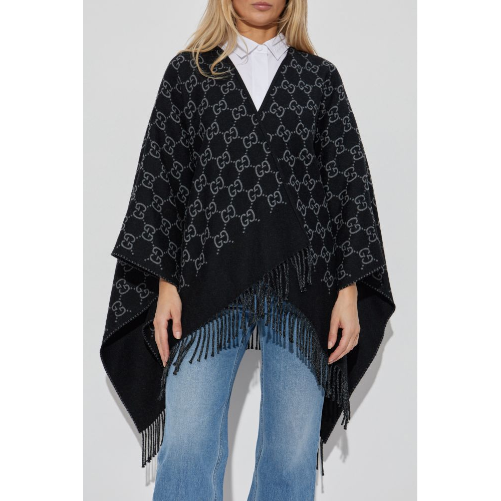 Women's 'GG Pattern' Poncho