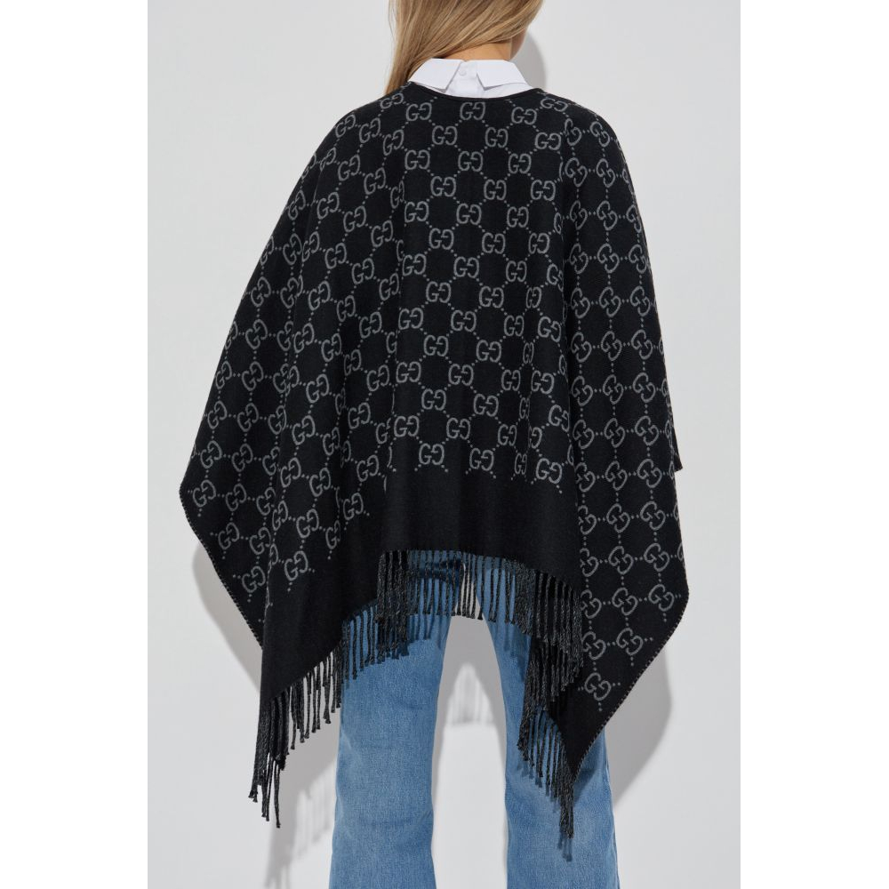 Women's 'GG Pattern' Poncho