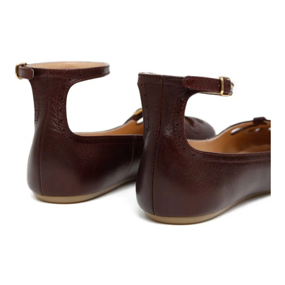 Ballerines 'Ankle-Strap Perforated' pour Femmes