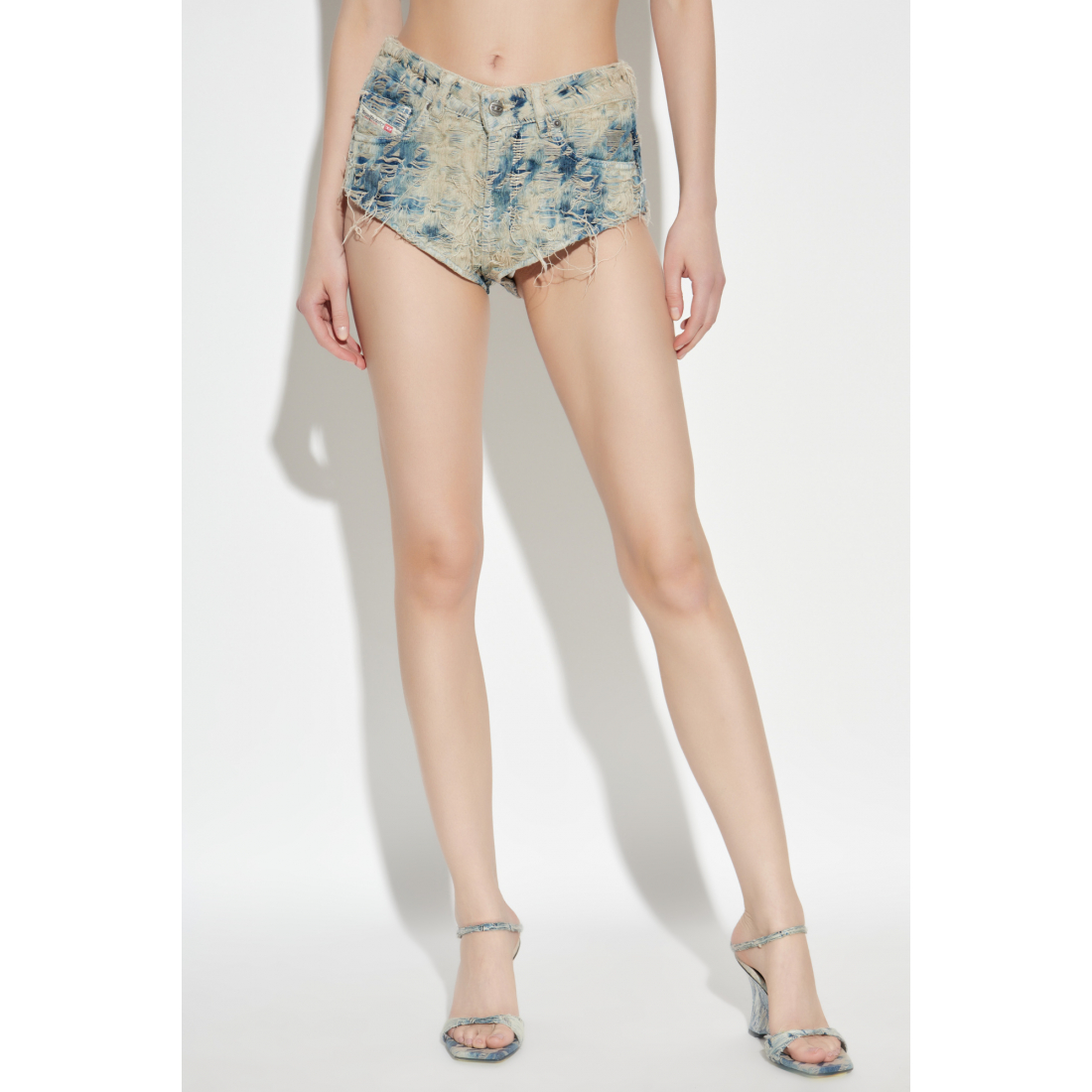 Short en jean 'Frayed' pour Femmes