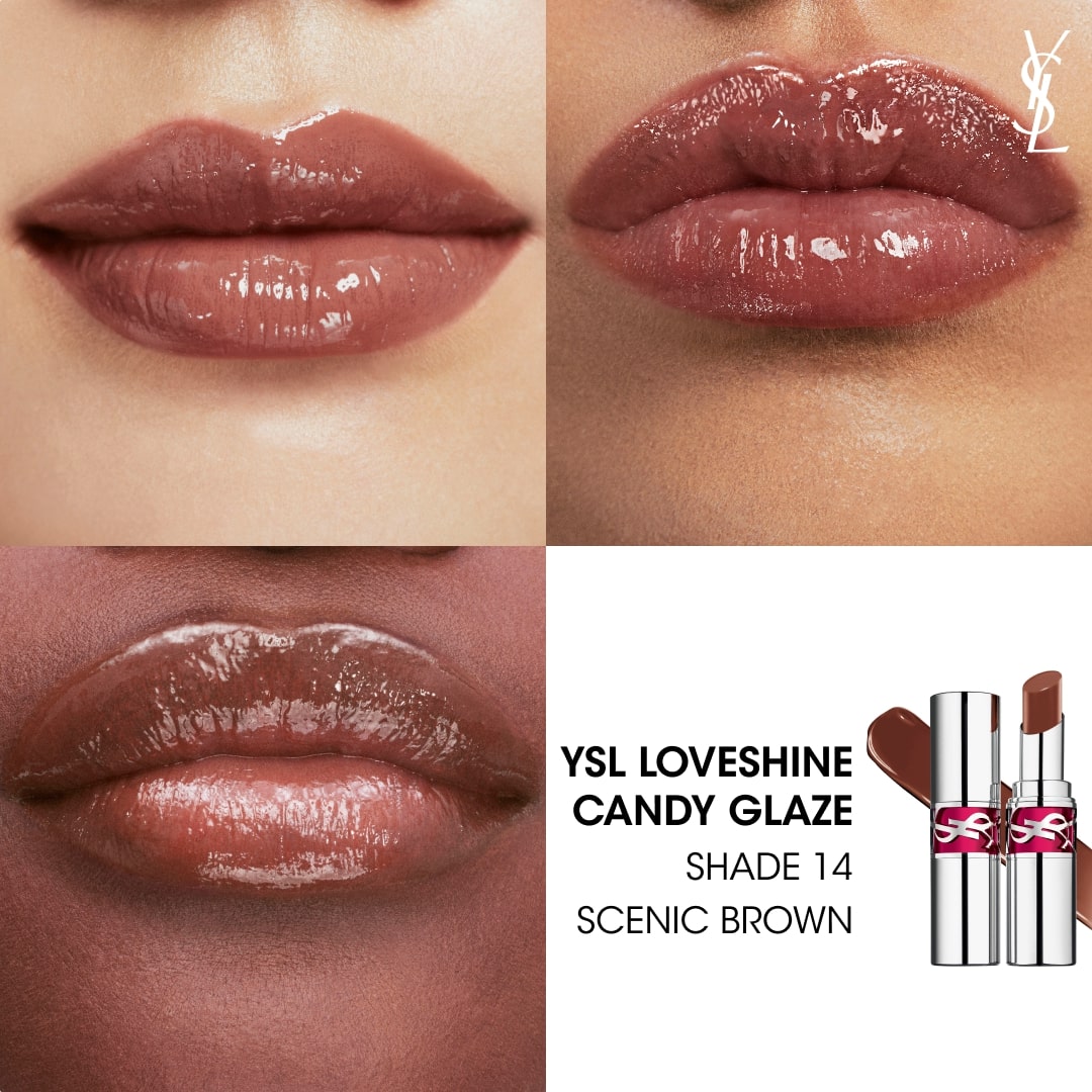 Rouge à Lèvres 'Loveshine Candy Glaze' - 14 Scenic Brown 3.2 g