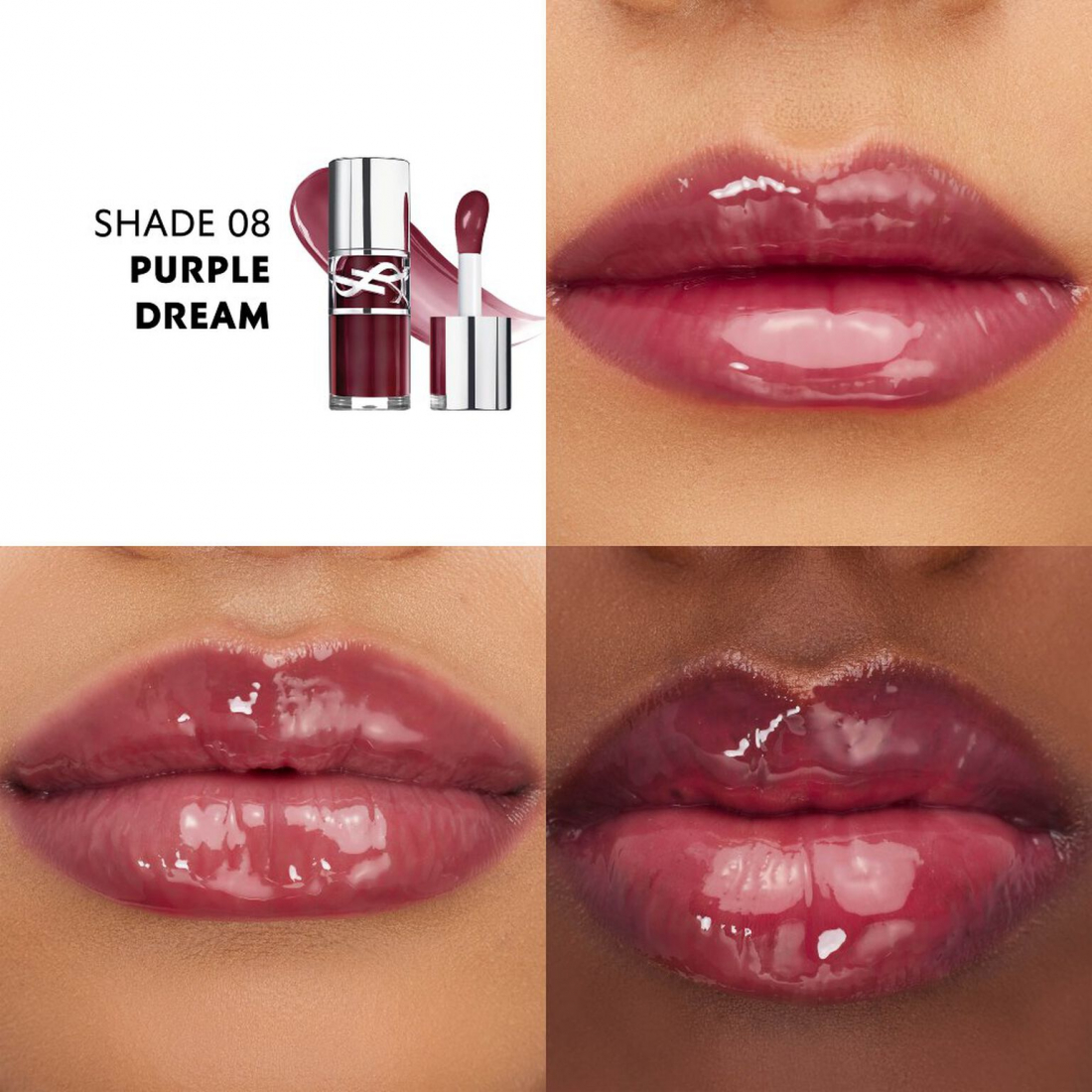 Gloss 'Loveshine Plumping' - 08 Purple Dream 6 ml