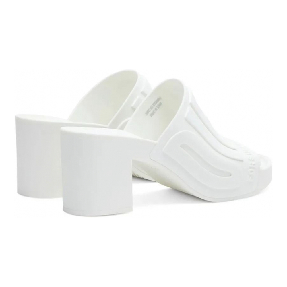 Women's 'Sa-Pamela H Logo-Embossed' Slides